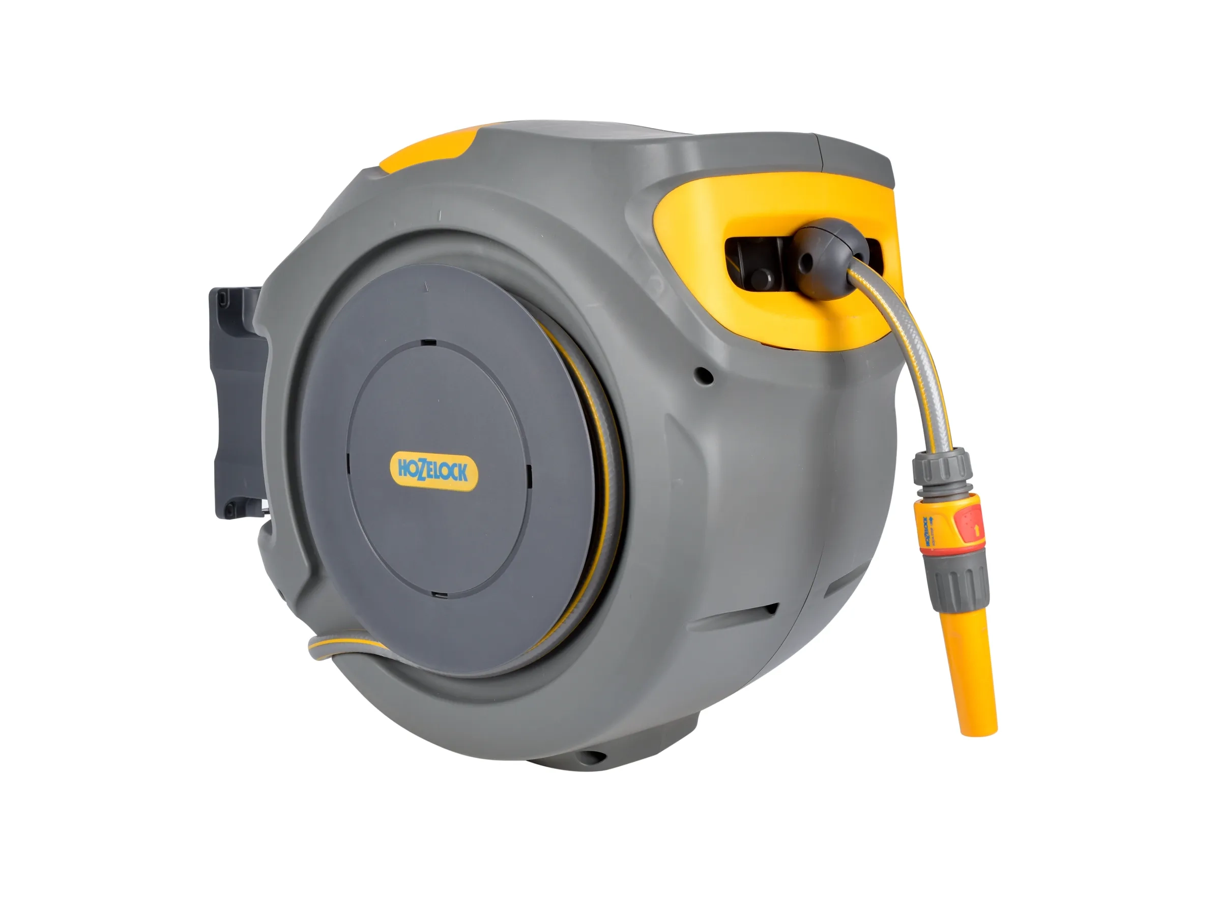 Hozelock Auto Reel 30 m Schlauchtrommel – Automatische Wandschlauchbox