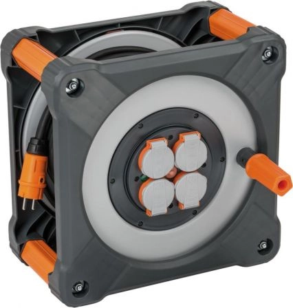 Brennenstuhl Professional Line Kabeltrommel KA 3100 H07RN-F 3G1,5 – Robust & Kältebeständig