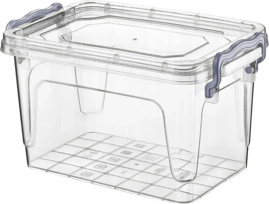 MULTIBOX – Aufbewahrungsbox mit Deckel – 1 L – Transparent